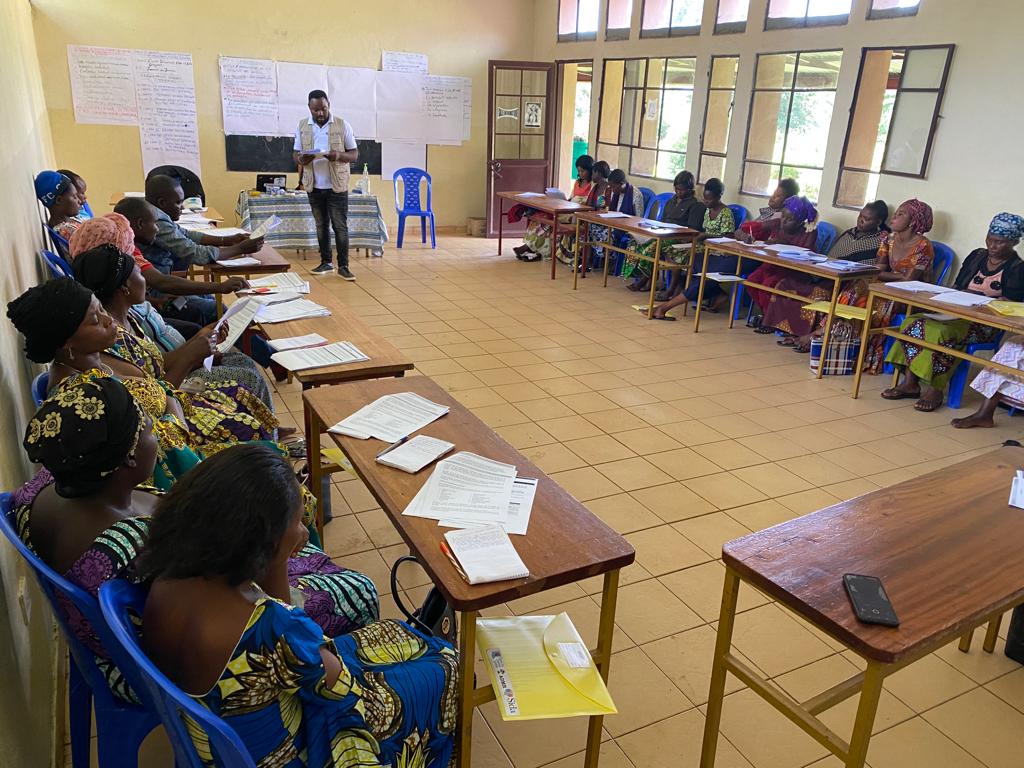 Atelier de renforcement des capacités de  108 membres des structures FF (forum des femmes) et CDVAC
